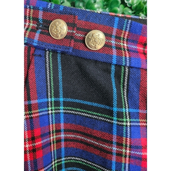 J.Crew Full-length Sydney wide-leg pant in Stewart tartan wool blend - Picture 6 of 11